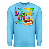 Ocean Blue last day of fourth grade Premium Sweatshirt - Artiststas