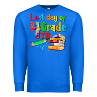 True Royal last day of fourth grade Premium Sweatshirt - Artiststas