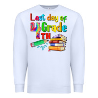 White last day of fourth grade Premium Sweatshirt - Artiststas