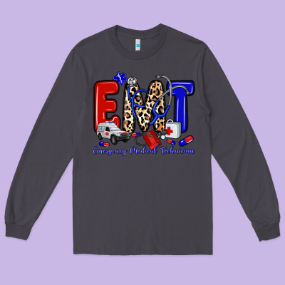Long Sleeve Tee emt emergency medical technician
