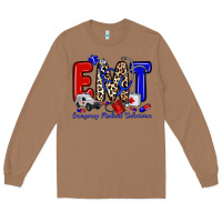 Toasted Coconut emt emergency medical technician Long Sleeve Tee - Zillion Design Studio
