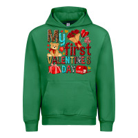 Emerald my first valentines day Urban Hoodie - NancyCooperArtShop