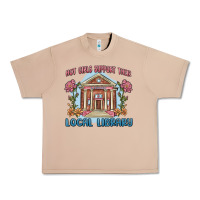 Burro hot girls support their local library Urban Heavy Tee - MaliasSmallBusiness