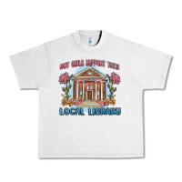 Lunar Rock hot girls support their local library Urban Heavy Tee - MaliasSmallBusiness