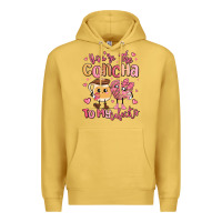 Antique Gold youre the concha to my cafecito mexican pan dulce Premium Hoodie - MaliasSmallBusiness