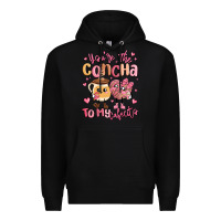 Black youre the concha to my cafecito mexican pan dulce Premium Hoodie - MaliasSmallBusiness
