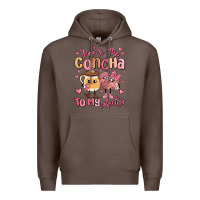 Coffee youre the concha to my cafecito mexican pan dulce Premium Hoodie - MaliasSmallBusiness