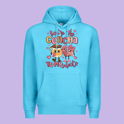 Youre The Concha To My Cafecito Mexican Pan Dulce Premium Hoodie Designed By Maliassmallbusiness