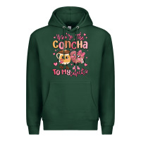 Sports Green youre the concha to my cafecito mexican pan dulce Premium Hoodie - MaliasSmallBusiness
