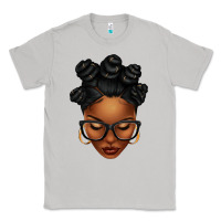 Moon Dust afro woman with bantu knots Classic Tee - texasbilliewilder