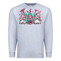Heather Grey nurse gnomes Premium Sweatshirt - Jasminsmagicworld