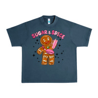 Midnight Navy sugar and spice Urban Heavy Tee - MaliasSmallBusiness