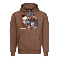 Chestnut livin' that baseball mom life Zipper Hoodie - Zillion Design Studio