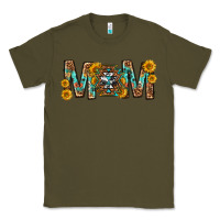 Army Green mom with aztec mothers day Classic Tee - texasbilliewilder