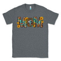 Charcoal Heather mom with aztec mothers day Classic Tee - texasbilliewilder