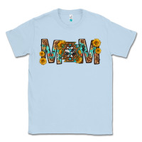 Dusty Blue mom with aztec mothers day Classic Tee - texasbilliewilder