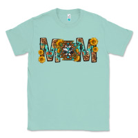 Seafoam mom with aztec mothers day Classic Tee - texasbilliewilder