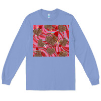 Colony Blue valentine's day hearts bow and arrow Long Sleeve Tee - RanaPortraitStore