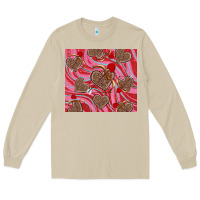 Mushroom valentine's day hearts bow and arrow Long Sleeve Tee - RanaPortraitStore