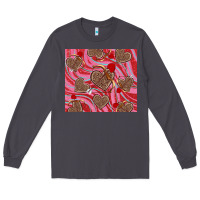 Smoke valentine's day hearts bow and arrow Long Sleeve Tee - RanaPortraitStore