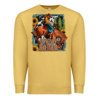 Antique Gold cowboy rodeo Premium Sweatshirt - JahusDesignShop