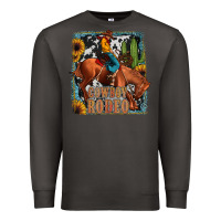 Smoke cowboy rodeo Premium Sweatshirt - JahusDesignShop