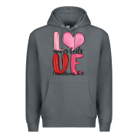Love Never Fails Valentine S Day Premium Hoodie | Teevron