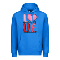 True Royal love never fails valentine s day Premium Hoodie - MaliasSmallBusiness