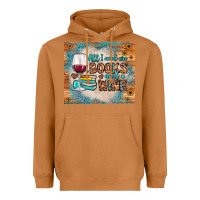 Meerkat all i need are books and wine Heavyweight Hoodie - JahusDesignShop