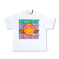 White birthday Urban Heavy Tee - MaliasSmallBusiness