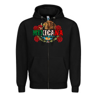 Black mexicana Zipper Hoodie - CTS Tumbler Store