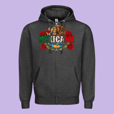 Mexicana Zipper Hoodie Designed By Cts Tumbler Store