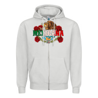 Dove Grey mexicana Zipper Hoodie - CTS Tumbler Store