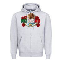 Heather Grey mexicana Zipper Hoodie - CTS Tumbler Store