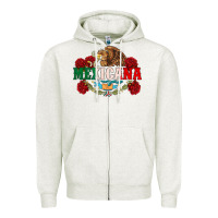 Oatmeal Heather mexicana Zipper Hoodie - CTS Tumbler Store