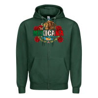 Sports Green mexicana Zipper Hoodie - CTS Tumbler Store