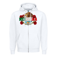 White mexicana Zipper Hoodie - CTS Tumbler Store