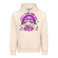 Sandshell grow your own way crystal and mushroom Urban Hoodie - MaliasSmallBusiness