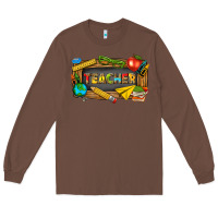 Chestnut teacher Long Sleeve Tee - texasbilliewilder