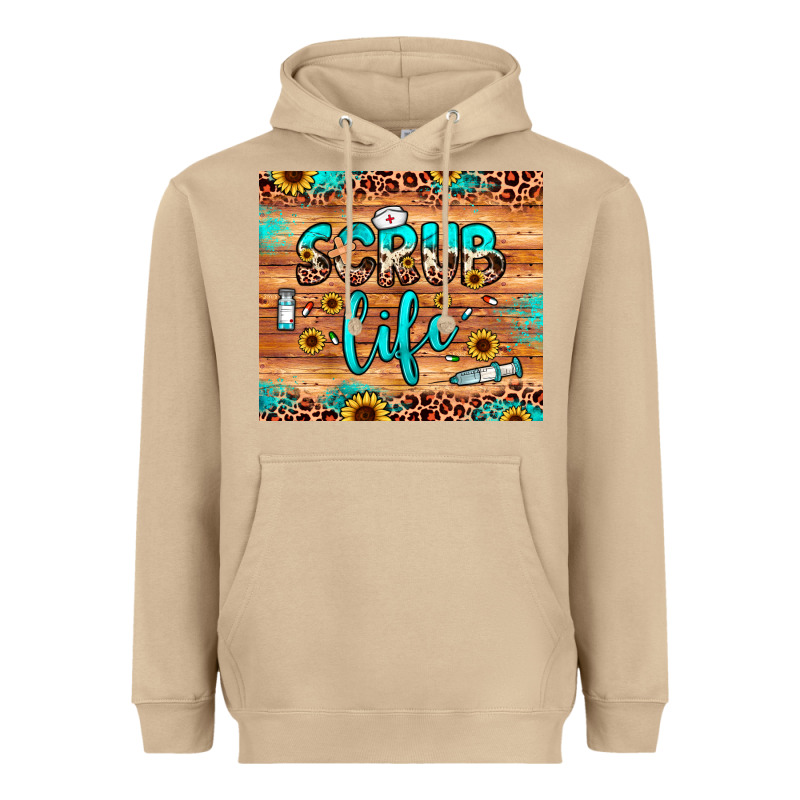 Scrub Life Heavyweight Hoodie by JahusDesignShop | Teevron