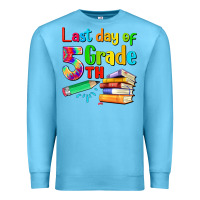 Ocean Blue last day of fifth grade Premium Sweatshirt - Artiststas