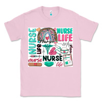 Bubblegum Pink nurse life Classic Tee - Zillion Design Studio