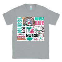 Heather Grey nurse life Classic Tee - Zillion Design Studio