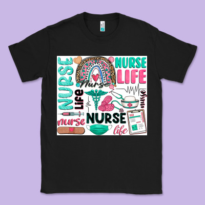 Nurse Life Classic Tee Designed By Zillion Design Studio