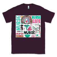 Plum nurse life Classic Tee - Zillion Design Studio