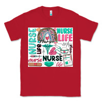 Red nurse life Classic Tee - Zillion Design Studio
