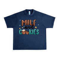 Navy milf and cookies Urban Heavy Tee - MaliasSmallBusiness