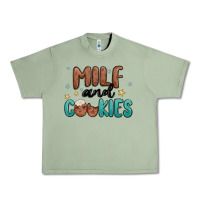 Oil Green milf and cookies Urban Heavy Tee - MaliasSmallBusiness