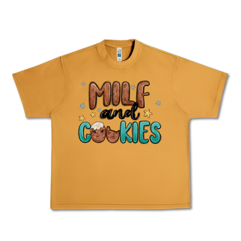 Milf And Cookies Urban Heavy Tee by MaliasSmallBusiness | Teevron