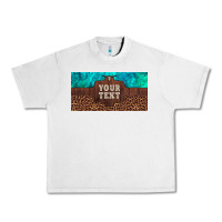 Lunar Rock preview custom name turquoise stone leopard bull skull license plate Urban Heavy Tee - Artiststas